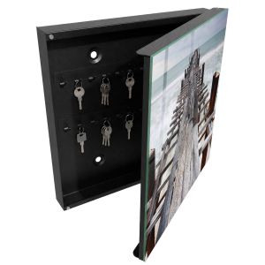 Armario para llaves decorativo 30x30x5, apertura derecha tulup