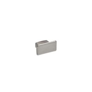 Tirador para muebles 111 en zamac diámetro 30 x 16mm satinado lote de 6