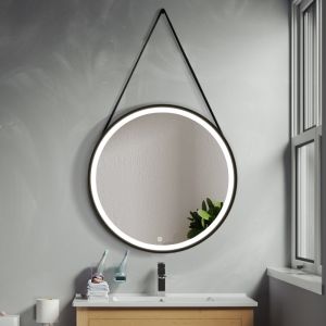 Espejo baño cloe 70 cm LED fría con cuerda regulable
