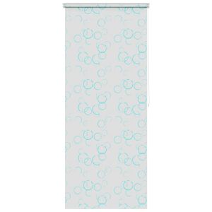 vidaXL persiana enrollable de ducha burbujas 120x240 cm