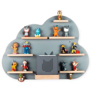 Vcm - estante nube de madera toniebox tonies