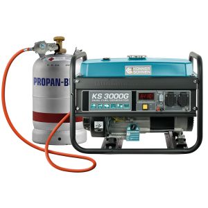 Generador híbrido gasolina y gas Könner & Söhnen KS 3000G monofásico 3000W