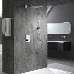 Columna de ducha termostática empotrada madeira [ imex® ]