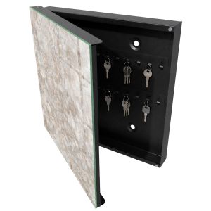 Armario para llaves decorativo 30x30x5, apertura izquierda tulup