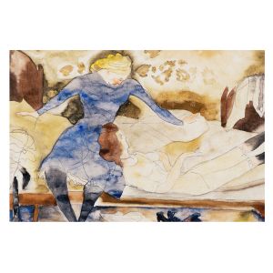 Papel pintado tejido no tejido 250x250 paz femenina tulup