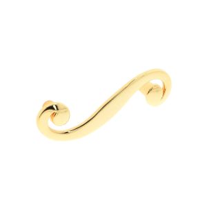 Tirador para mueble en zamac 614 dist entre ejes 64mm dorado lote de 25