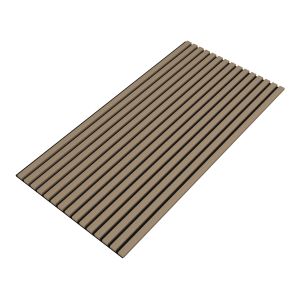 Set 8 paneles acústicos vang mdf 120×60×2 cm (5,76 m²) - nogal claro
