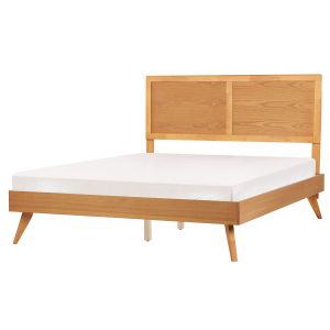 Cama istres 160 x 200 cm fresno natural