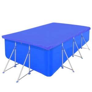 vidaXL cubierta de piscina rectangular pe 90 g/m2 540x270 cm