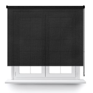 Estor enrollable screen basic 5% negro 110x250cm.