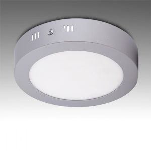 Plafón LED 12w 1200lm 6000ºk circular cromado 40.000h  [gr-mzmd01c-12w-cw]
