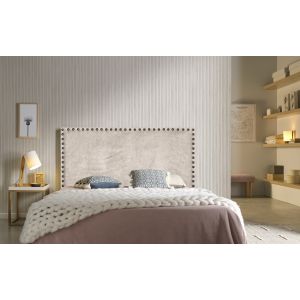 Cabecero lirio tela beige 170