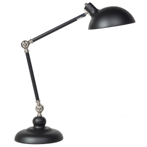 Lámpara de escritorio meramec ajustable metal negro