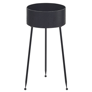Soporte para macetas leika 29 cm metal negro