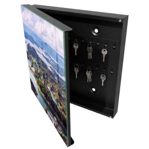 Armario para llaves decorativo 30x30x5, apertura izquierda tulup