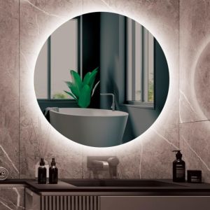 LEDimex - espejo redondo ø70cm LED retroiluminado antivaho