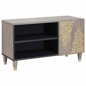 Mueble de tv de diseño moderno con elegante espacio