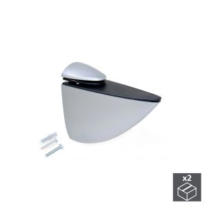 Soporte pelícano para estante de madera o