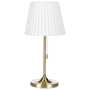 Lámpara de mesa torysa metal dorado