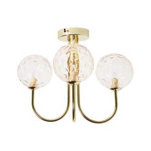 Lámpara de techo anadyr vidrio beige