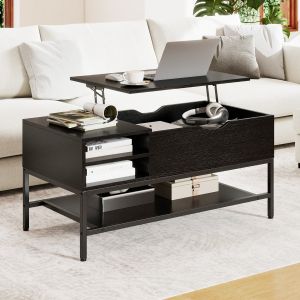 Mesa de centro rectangular de 99,5 x 49,5 x