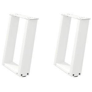 Juego de 2 patas angulares para mesa de centro