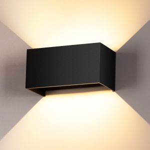 Aplique de pared interior y exterior impermeable regulable 24 w 3000 k