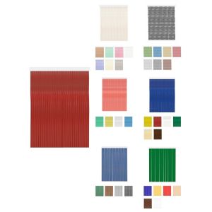 120 x 240 cm | karla - rojo | cortinas de exterior impermeables – cort - j