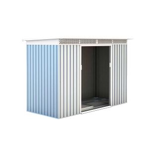 Caseta metálica gardiun rutland 3,93 m² exterior 142x277x184 cm acero galva