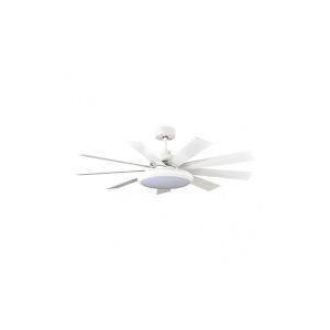 Ventilador de techo LED "pireo" regulable con control remoto (36w 3cct 3800