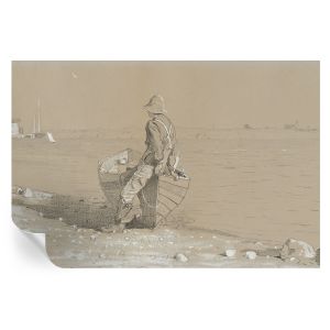 Papel pintado autoadhesivo escena nostálgica 104x152 tulup
