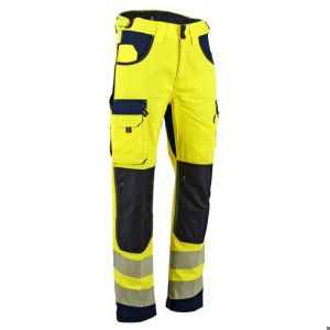 Pantalón de defensa alta visibilidad lma bolsillos en las rodillas t44 amar