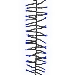 vidaXL tira de luces de racimo con 3000 LED PVC azul