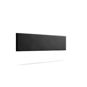 Cabecero tapizado nova polipiel 170x50x5 cm - negro - moonia