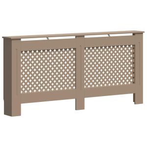 vidaXL cubierta para radiador mdf 172x19x81,5 cm