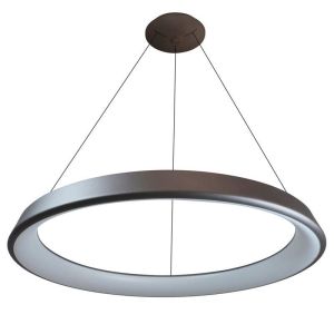 Lámpara LED de techo coLGante "lizer" (48w 3000k 2884lm) color café