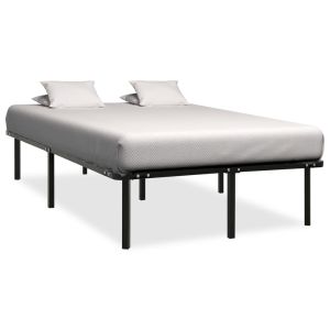 Cama sin colchón metal negro 120x200 cm es1920