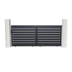 Pack puerta corredera vogel 4m h.160cm + 2 postes a.190cm