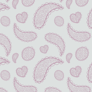 Papel pintado infantil doodle rosa 60cm por 250cm