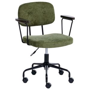 Silla de escritorio algerita tela verde