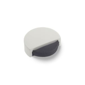 Tope de puerta rei 362 | 47x44x16 mm | blanco | plástico