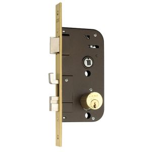Cerradura embutir yale azbe 48 bc 40x70 con cuadradura antipalanque