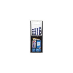 Cofre dúo 8 piezas cerámica ø 3-4-5-6-7-8-9-10 mm - diager - 239b