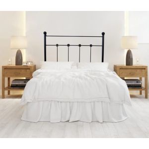 Cabecero forja ducal de 135 negro 143x125x4.