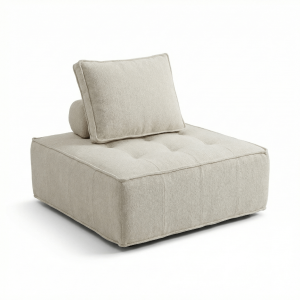 Sillón zen 1 plaza - blanco