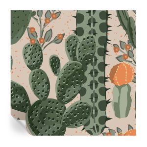 Murales autoadhesivos cactus verdes 250x250 tulup