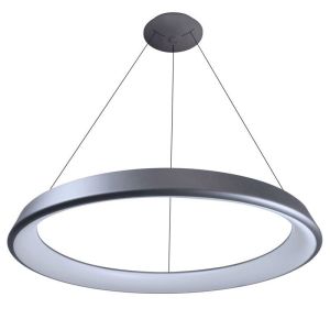 Lámpara LED de techo coLGante "lizer" (48w 3000k 2884lm) color plata