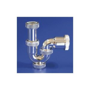 Sifon curvo metalizadot-31  me 1 1/2