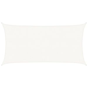 vidaXL toldo de vela blanco hdpe 160 g/m² 2,5x5 m