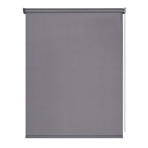 Estor opaco moon, estor enrollable blackout gris oscuro, 160 x 250cm